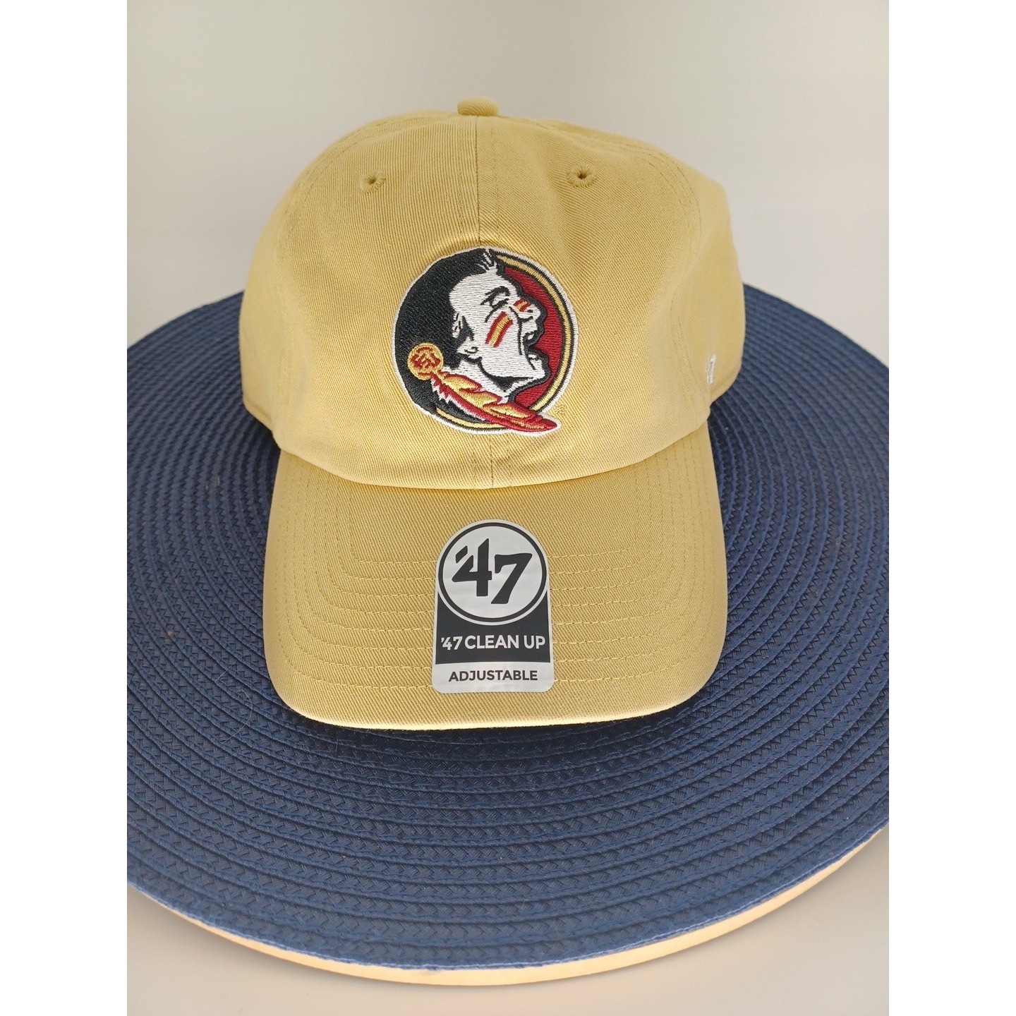 Florida State Seminoles Fsu Ncaa '47 Brand Gold Clean Up Adjustable Hat